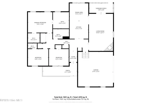 Floorplan - 7 Edgewater Dr, Smithfield, NC 27577 photo 1 of 1