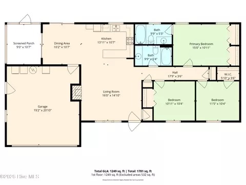 327 Buckhead Rd, Hubert, NC 28539