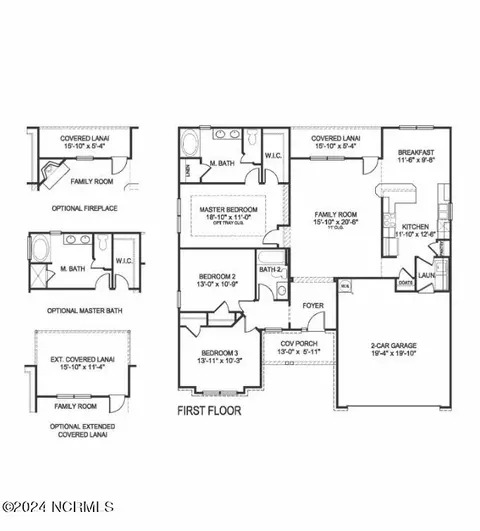 Floorplan - 110 Firethorn Cir, Wallace, NC 28466 photo 1 of 1