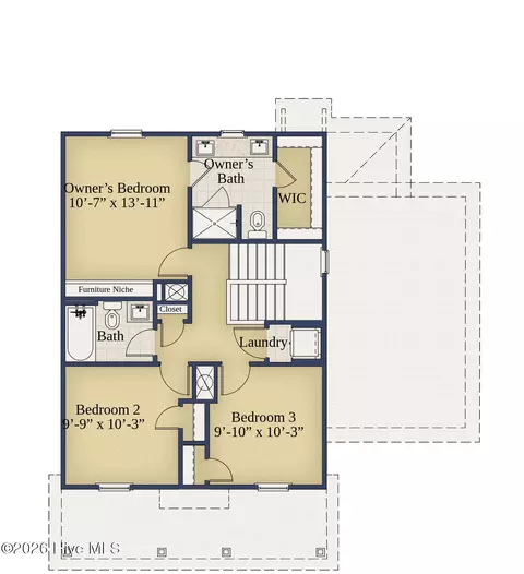 Floorplan - 505 Bartley St, Vass, NC 28394 photo 2 of 2