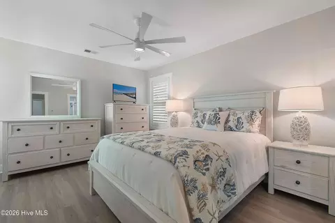 Bedroom - 1707 E Main St, Sunset Beach, NC 28468 photo 6 of 7