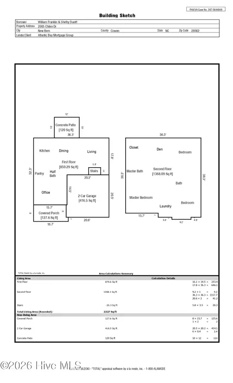 2005 Chiles Dr, New Bern, NC 28562
