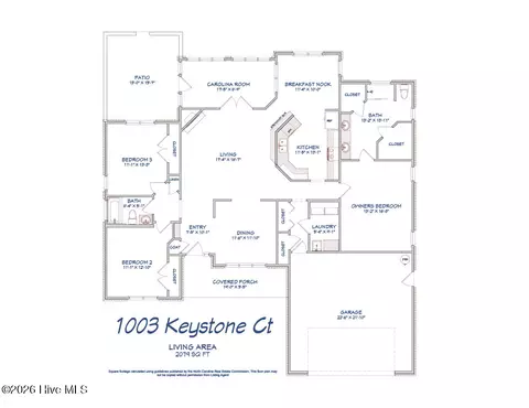 1003 Keystone Ct, Leland, NC 28451