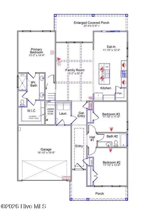 Floorplan - 72 Lookout Pt, Hampstead, NC 28443 photo 1 of 2