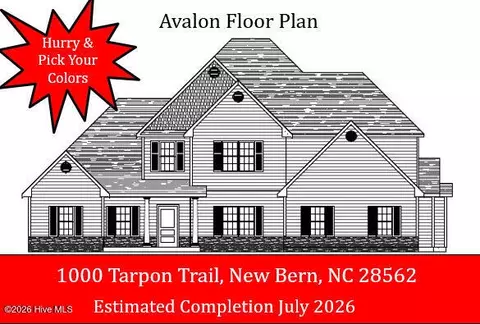 1000 Tarpon Trl, New Bern, NC 28562