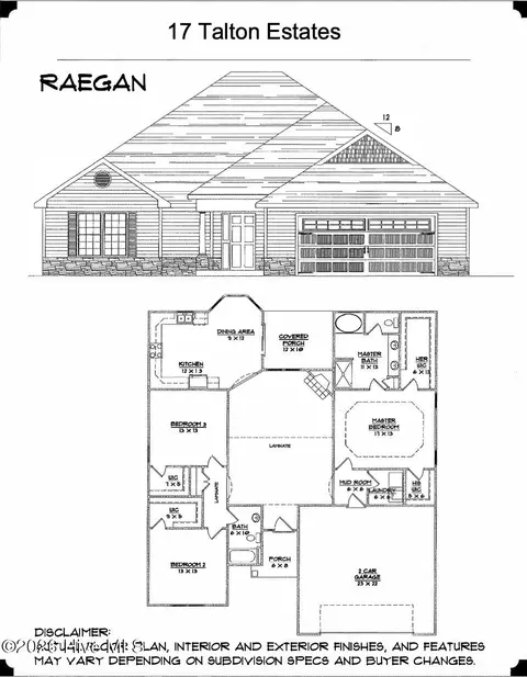 208 Talton Estates Dr, Pikeville, NC 27863