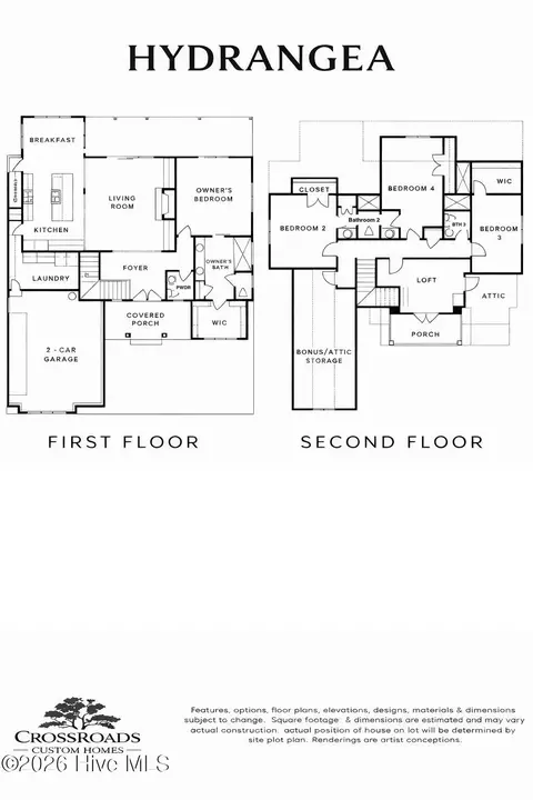 Floorplan - 1061 Crown Pointe Dr, Hampstead, NC 28443 photo 1 of 1
