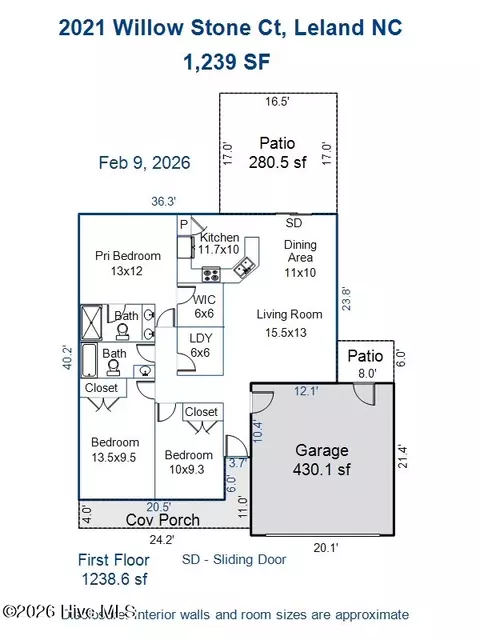 2021 Willow Stone Ct, Leland, NC 28451