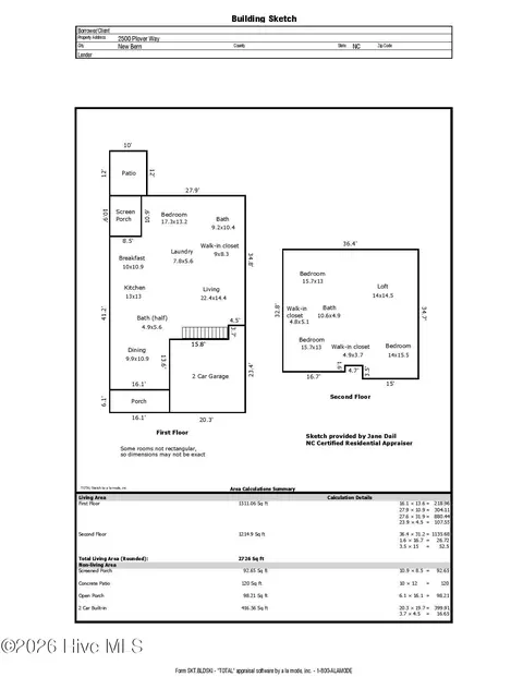 2500 Plover Way, New Bern, NC 28562