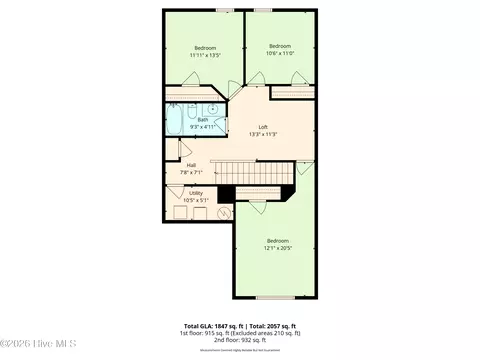 Floorplan - 308 Winstead Loop Rd, Richlands, NC 28574 photo 2 of 2