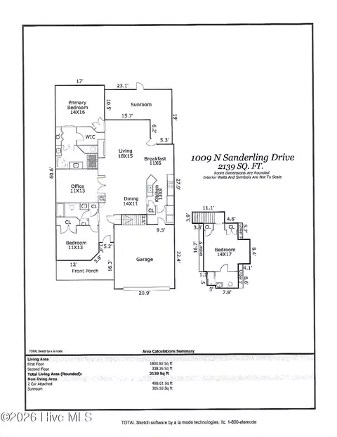1009 N Sanderling Dr, Leland, NC 28451