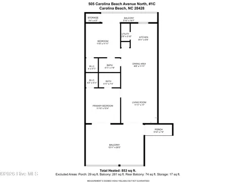 505 N Carolina Beach Ave UNIT 1C, Carolina Beach, NC 28428