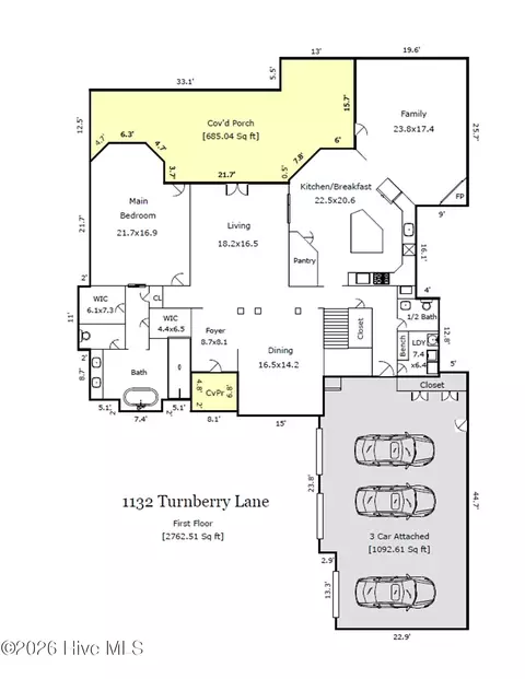 1132 Turnberry Ln, Wilmington, NC 28405