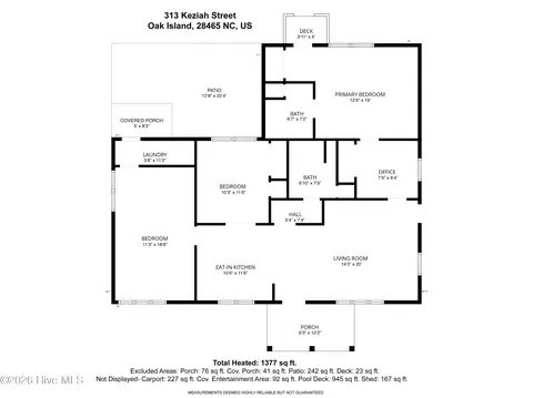 313 Keziah St, Oak Island, NC 28465