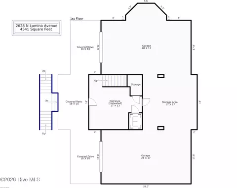 2628 N Lumina Ave, Wrightsville Beach, NC 28480