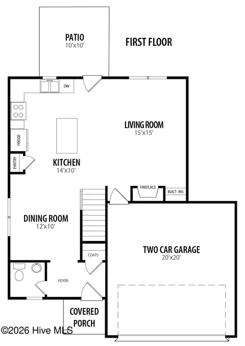 Floorplan - 139 Cordgrass Ct, Smithfield, NC 27577 photo 1 of 2