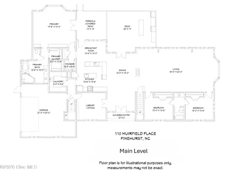 Floorplan - 110 Muirfield Pl, Pinehurst, NC 28374 photo 4 of 6
