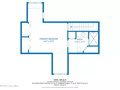 Floorplan - 502 Castle Bay Dr # B, Hampstead, NC 28443 photo 2 of 2