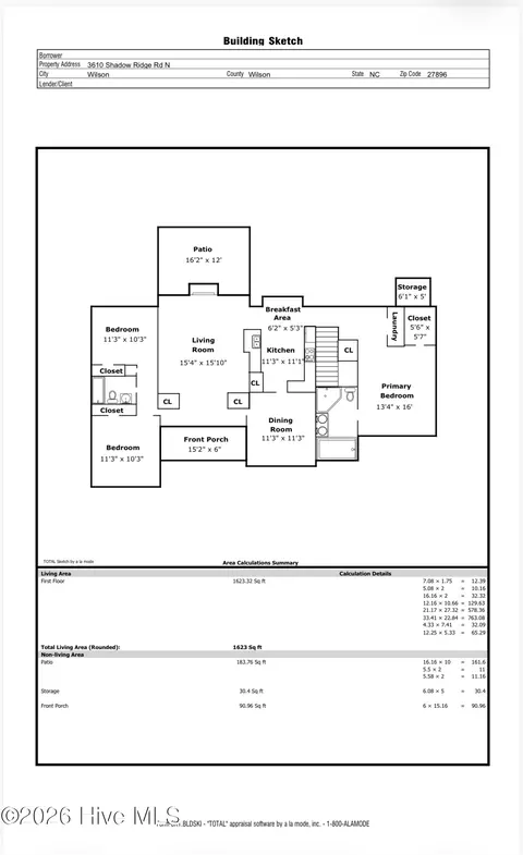 3610 Shadow Ridge Rd N, Wilson, NC 27896