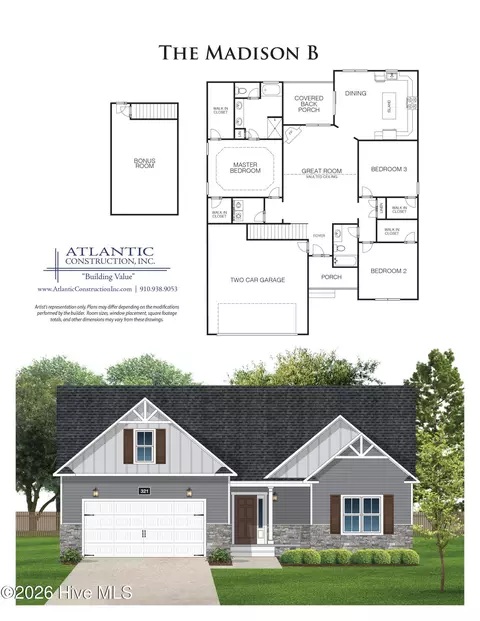 121 Woodford Dr #LOT 244, Jacksonville, NC 28540