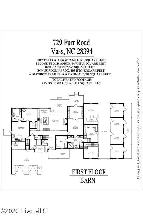 729 Furr Rd, Vass, NC 28394