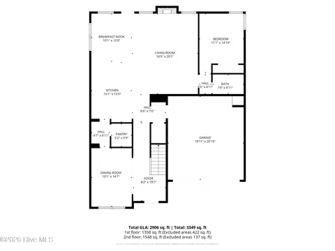 Floorplan - 63 Thrush Trl, Hampstead, NC 28443 photo 2 of 3