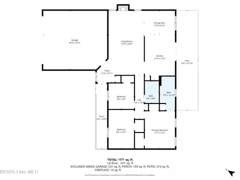 218 Redberry Dr, Richlands, NC 28574
