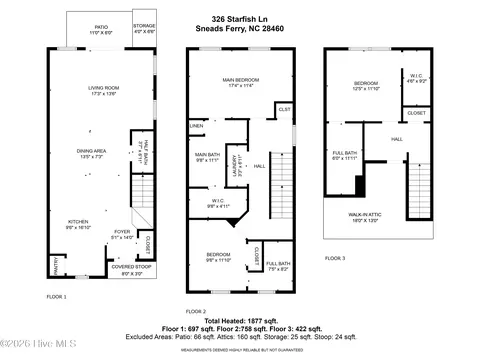 326 Starfish Ln, Sneads Ferry, NC 28460
