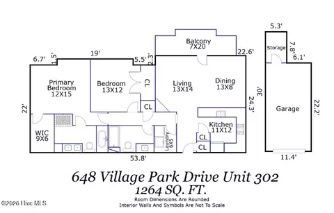 648 Village Park Dr UNIT 302, Wilmington, NC 28405
