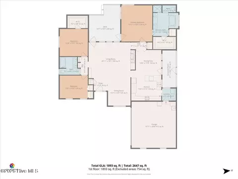 Floorplan - 89 Lost Tree Rd, Pinehurst, NC 28374 photo 1 of 1
