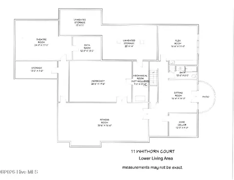 Floorplan - 11 Whithorn Ct, Pinehurst, NC 28374 photo 2 of 2