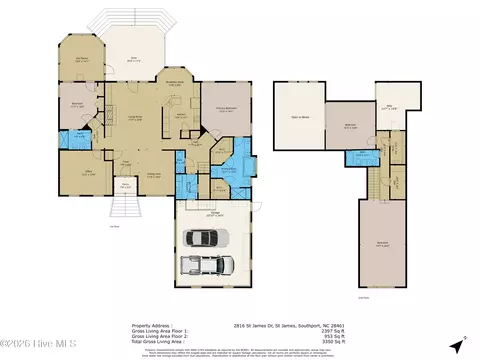 2816 St James Dr SE, Southport, NC 28461