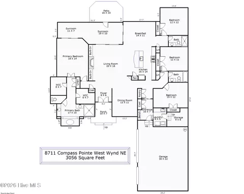 8711 Compass Pointe West Wynd Wynd NE, Leland, NC 28451