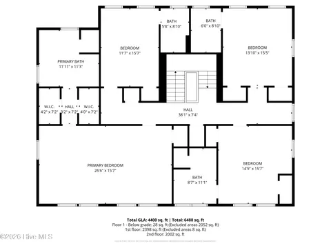 Floorplan - 55 Linden Rd, Pinehurst, NC 28374 photo 2 of 10