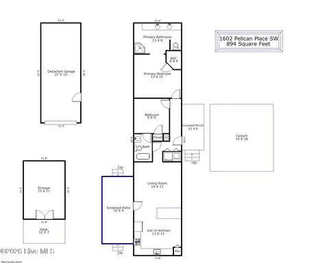 1602 Pelican Pl SW, Shallotte, NC 28470