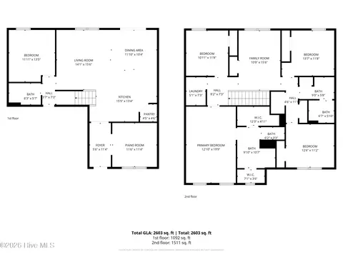 Floorplan - 4072 Debbie Dr, Ayden, NC 28513 photo 1 of 1