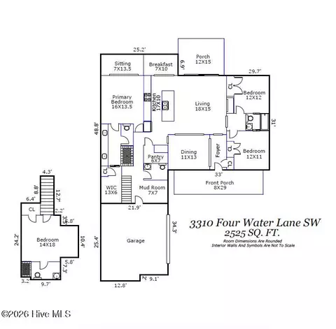 3310 Four Water Vw SW, Supply, NC 28462
