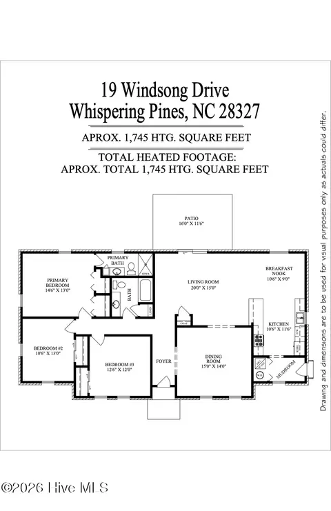 19 Windsong Pl, Whispering Pines, NC 28327