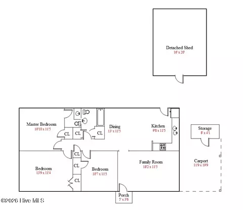 1832 Blandwood Dr, Rocky Mount, NC 27801