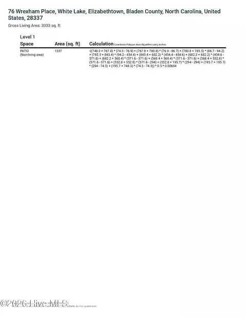 76 Wrexham Pl, Elizabethtown, NC 28337