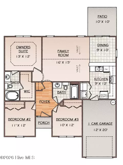 423 Blue Pennant Ct, Sneads Ferry, NC 28460