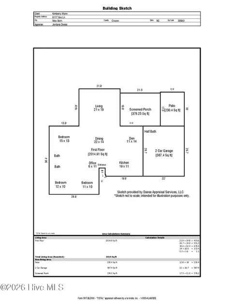 6117 Ibis Ln, New Bern, NC 28560