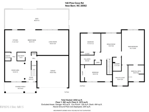 Floorplan - 140 Pine Cove Rd, New Bern, NC 28562 photo 1 of 1