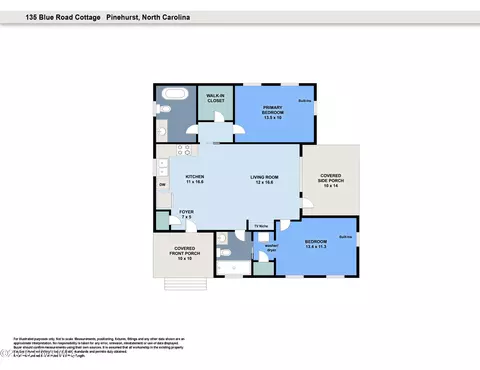 Floorplan - 135 Blue Rd, Pinehurst, NC 28374 photo 2 of 2