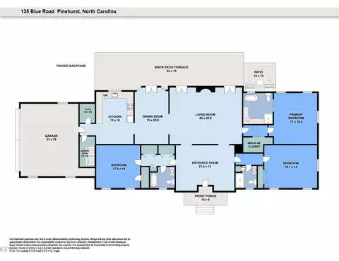Floorplan - 135 Blue Rd, Pinehurst, NC 28374 photo 1 of 2