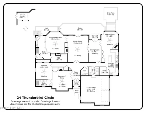 Floorplan - 24 Thunderbird Cir, Pinehurst, NC 28374 photo 1 of 1