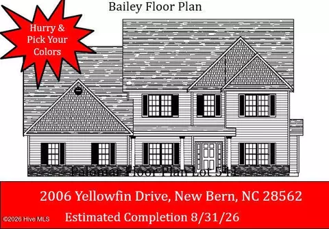 2006 Yellowfin Dr, New Bern, NC 28562