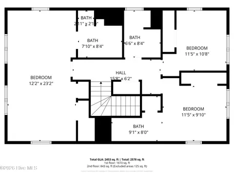 Floorplan - 568 Seashore Dr, Atlantic, NC 28511 photo 2 of 4