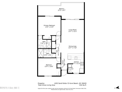 1205 Sand Dollar Ct, Kure Beach, NC 28449