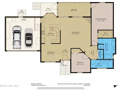 4138 Churchill Cir SE, Southport, NC 28461